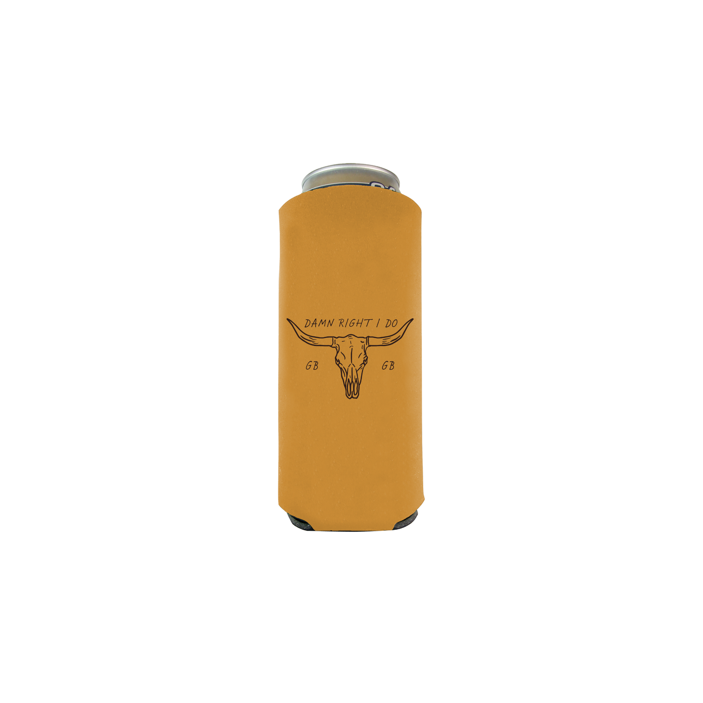 Longhorn Tallboy Koozie