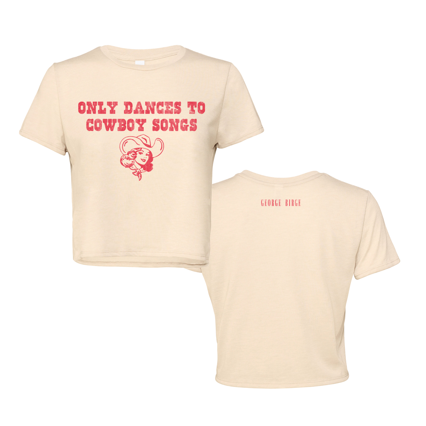 Cowboy Songs Ladies Crop