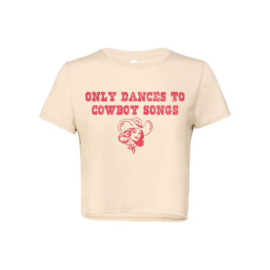 Cowboy Songs Ladies Crop